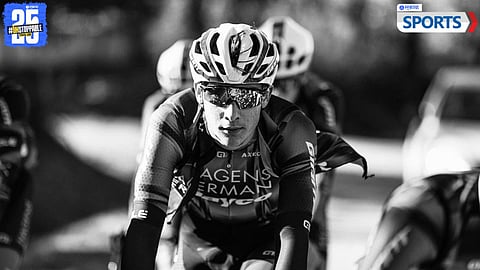 Italian cyclist Samuele Privitera 
