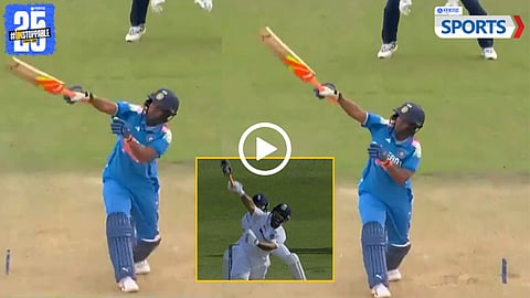 Deepti Sharma One Handed Six like Rishabh Pant