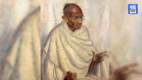 Mahatma Gandhi Rare Painting
