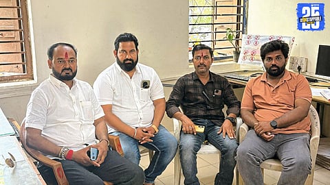 Heavy police presence during RSS Chief’s visit following protest warning by Sambhaji Brigade.