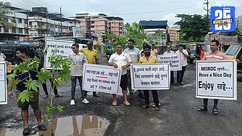 Raigad Residents Agitation