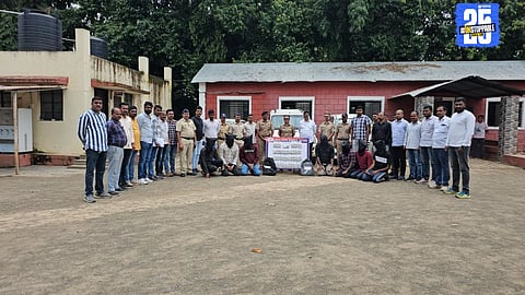 "Satara Police’s major breakthrough — seven-member robbery gang arrested in Kerala.