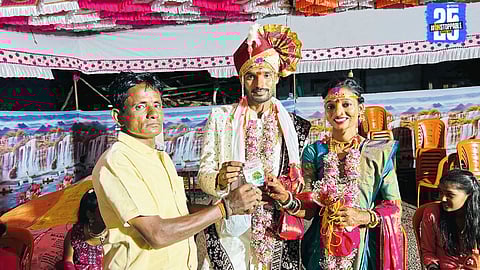 "Tree seeds distributed during wedding rituals by Patil family in Undale — a symbolic step toward environmental conservation."