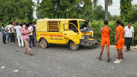 Kannauj School Van Accident