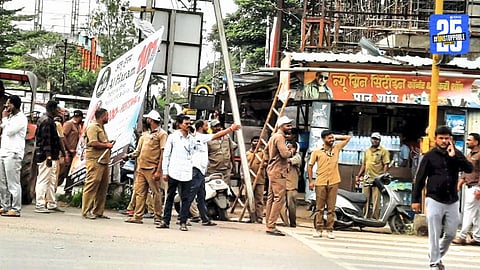 Karad Sees Flex Seizure Drive; Political Figures Under Spotlight