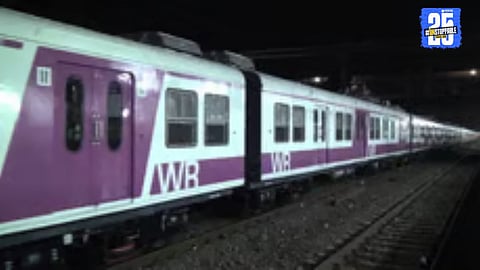 Smoke seen near Hasan Express wheels causes panic; passengers jump out in fear during the train’s run.