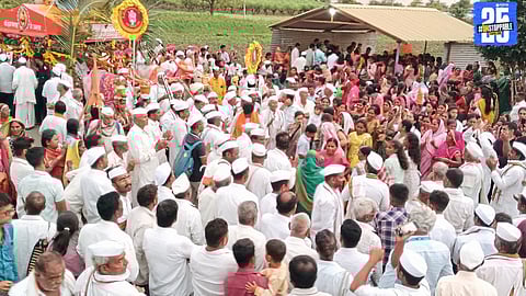Vitthal Procession Ignites Devotional Spirit; Traditional Celebration by Locals
