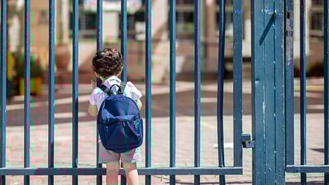 Students Boycott School