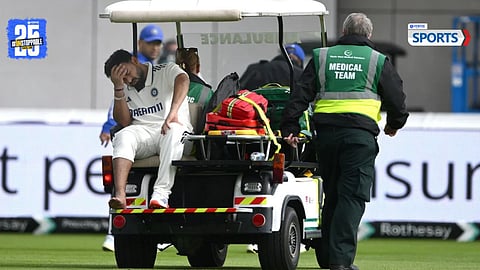 Rishabh Pant walks off injured