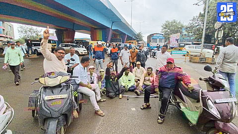 Protesters block major roads during PRAHAR’s Chakka Jam, demanding loan waivers and farmers’ rights