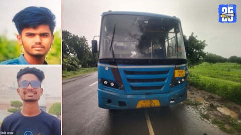 bus motor cycle accident