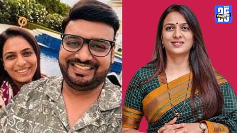 Rohini Khadse’s husband Pranjal Khewalkar was arrested during a midnight police raid at a high-profile rave party in Kharadi, Pune; large quantities of drugs, alcohol, and hookahs were seized.