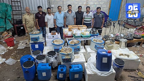 Mumbai Police Seized drugs