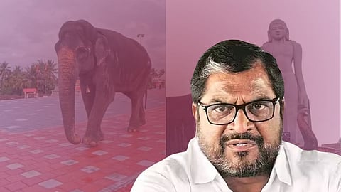 Raju Shetti Mahadevi Elephant