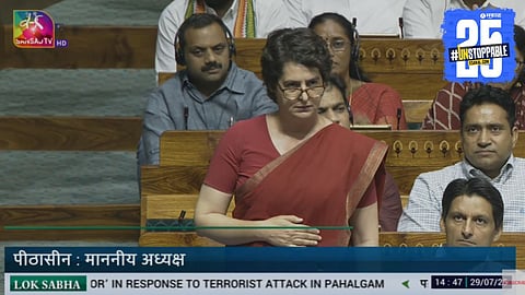 Priyanka Gandhi Slams Govt on Pahalgam Attack