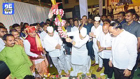 Inspiring Symbol of Equality: Ajit Pawar Performs Bhumi Pujan for Phule Statue