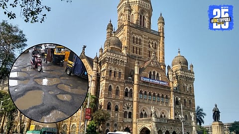 Bad Condition of mumbai road