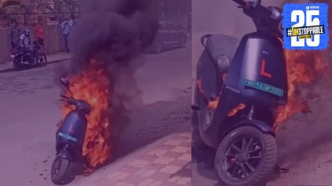 E-Scooter Burns in Service Center
