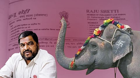 Raju Shetti Elephant Letter