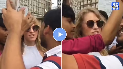 Viral Video Misbehave with foreign women at Gateway of India