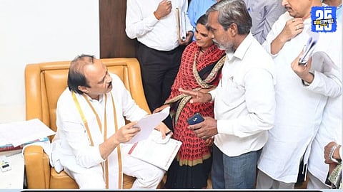 ajit pawar, tukaram rajkanvar and rukmin rajkanvar