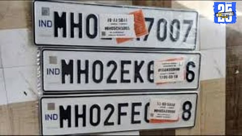 Satara RTO records only 35% completion of high-security number plate installations – deadline extension under consideration.