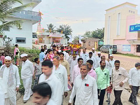वडापुरीत श्रीयाळषष्ठी सकरोबाची मिरवणूक