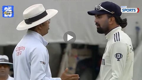 KL Rahul confronts umpire Dharmasena after Joe Root-Prasidh Krishna exchange