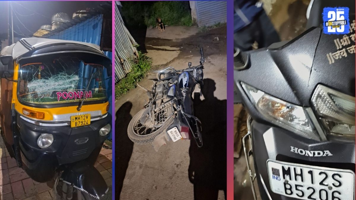 vehicles damage by koyta gang