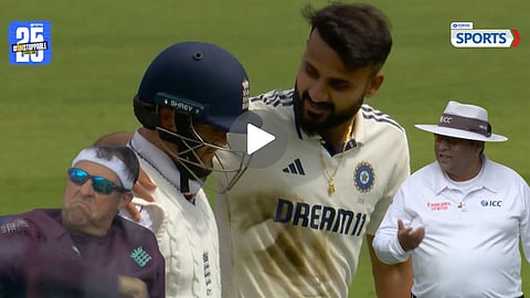 Akash Deep gives Ben Duckett a quirky send-off after dismissing him