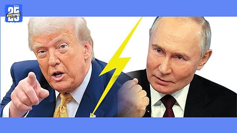 donald trump and Vladimir Putin
