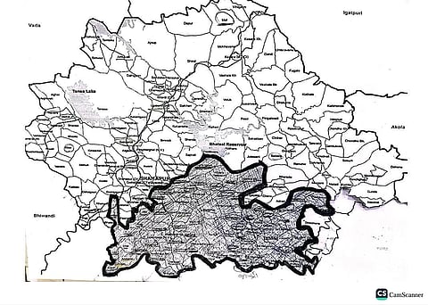 शहापूरची ८० गावे होती मुरबाडमध्ये!