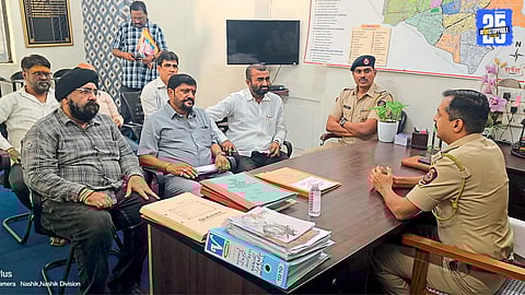 traffic police meeting