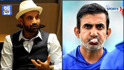 Gautam Gambhir Irfan Pathan exchange after India’s Oval Test win