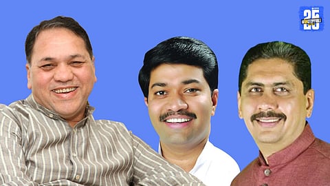 dilip walse patil, balasaheb bende and pradip walse patil
