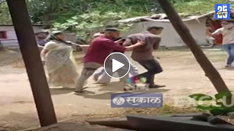 Sairat-Like Horror in Pune Wife Abducted, Husband Beaten Video viral