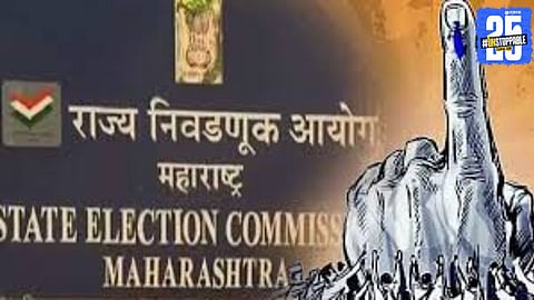 Maharashtra State Election Commissioner addresses the press, confirms post-Diwali local body elections without VVPAT machines and over multiple phases.

