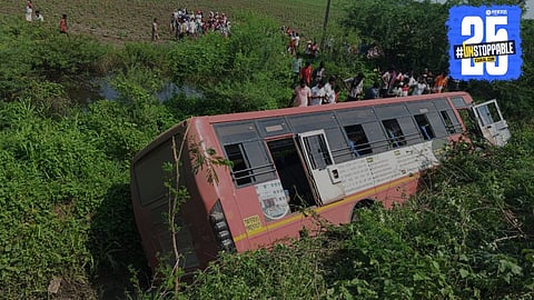 Chandrapur ST Bus Accident