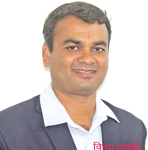 कॉन्ट्रॅक्टर असोसिएशन 
अध्यक्षपदी विनय वाबळे