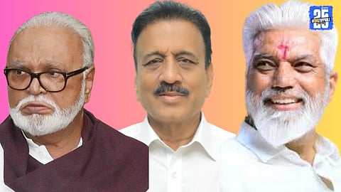 Chhagan Bhujbal, Girish Mahajan, Dada Bhuse