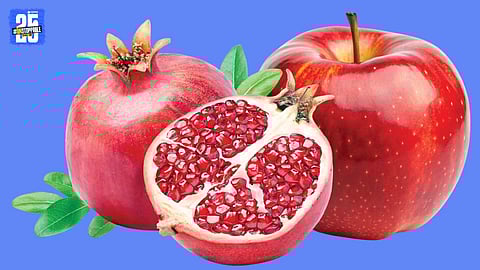 pomegranate apple
