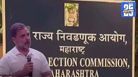 Maharashtra Election Commission and RahuI Gandhi 