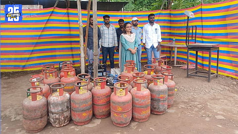 illegal gas cylinder