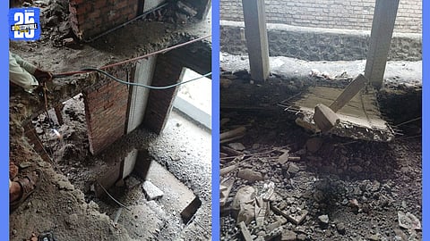 Illegal Eight floor Building Demolished in Kondhwa