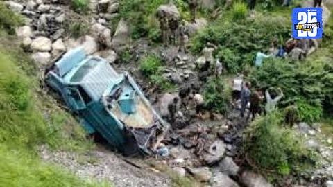 CRPF Vehicle Crash