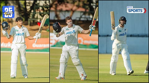 Historic batting records in Test cricket by New Zealand