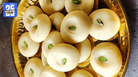 Kids Friendly Quick and Easy Pedha Recipe for Festivals