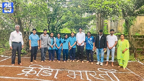 International referee Sairabanu Shaikh hands over land for kabaddi ground in Satara, boosting local sports.