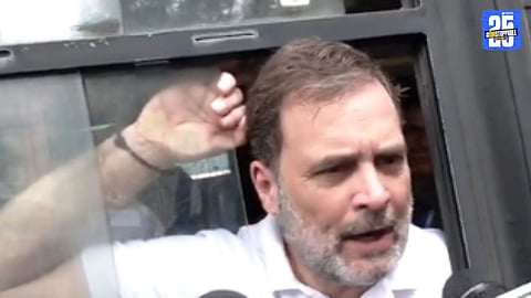 rahul gandhi agitation