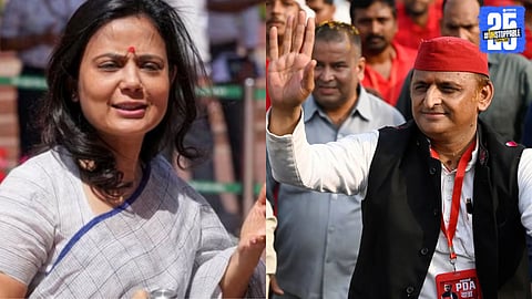 INDIA MP Morcha : महुआ मोईत्रा बेशुद्ध तर अखिलेश यादव यांनी बॅरिकेड्सवरुन मारली उडी; इंडिया आघाडीच्या मोर्चात खासदार आक्रमक